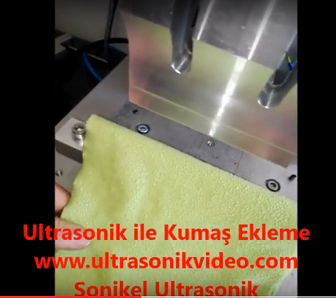 Ultrasonic Welding Machine for adding fabrics